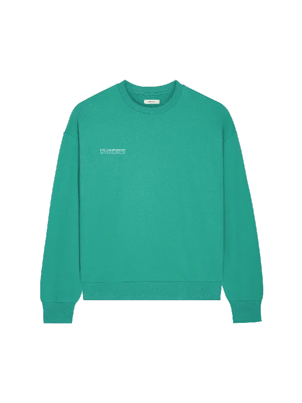 Womens 365 Midweight Sweatshirt—mangrove turquoise