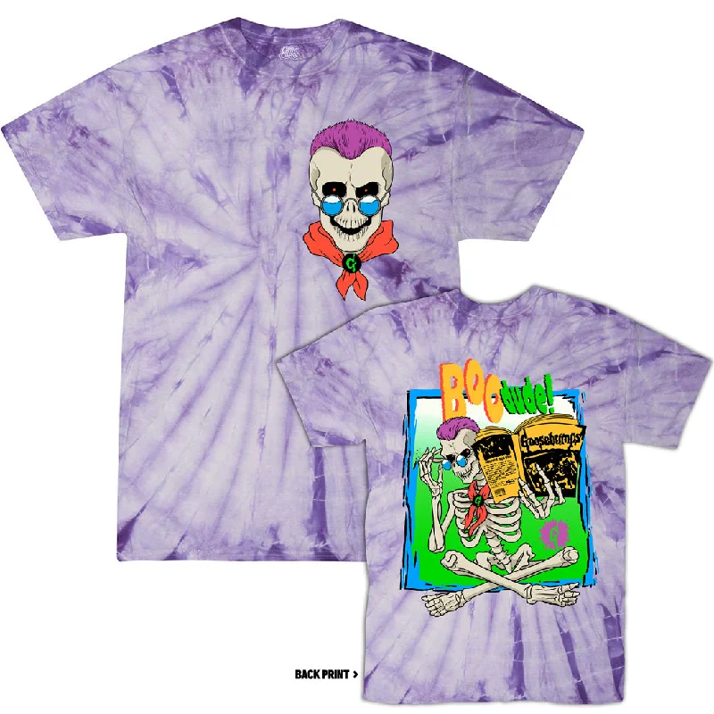 GOOSEBUMPS: CURLY THE SKELETON - TIE-DYE T-SHIRT