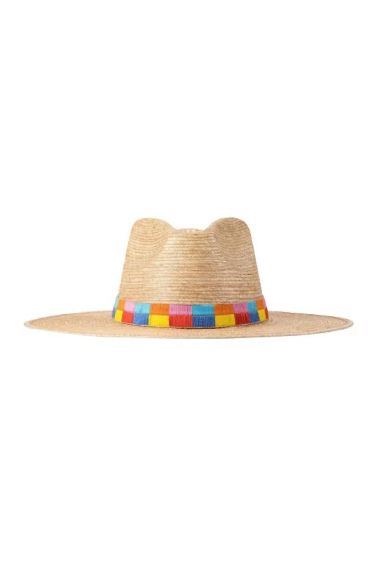 Women's Solidad Palm Hat In Multi Color