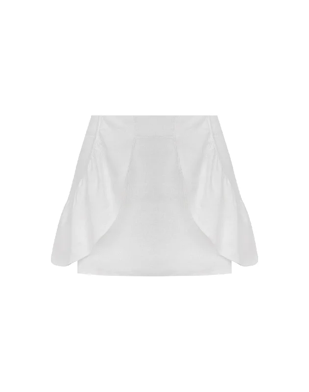 Lorie Mini Skirt - Off White