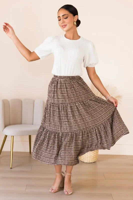 Secret Locket Tiered Skirt