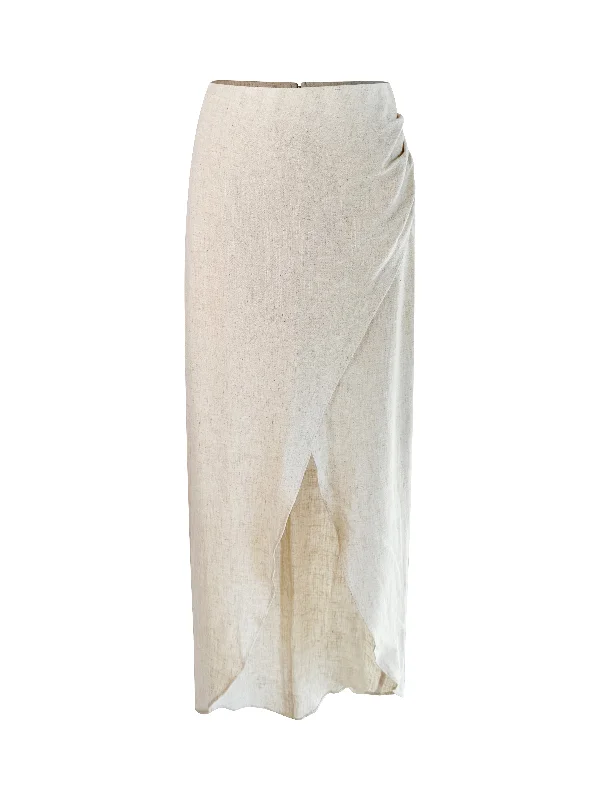 Summer Breeze Linen Skirt