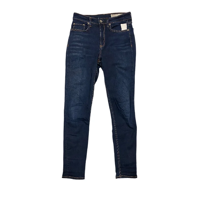 Jeans Skinny By Rag & Bones Jeans In Blue Denim, Size: 2