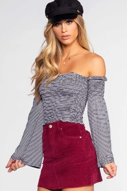 Pierce Off The Shoulder Top