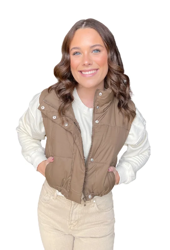 Take The Long Way Puffer Vest