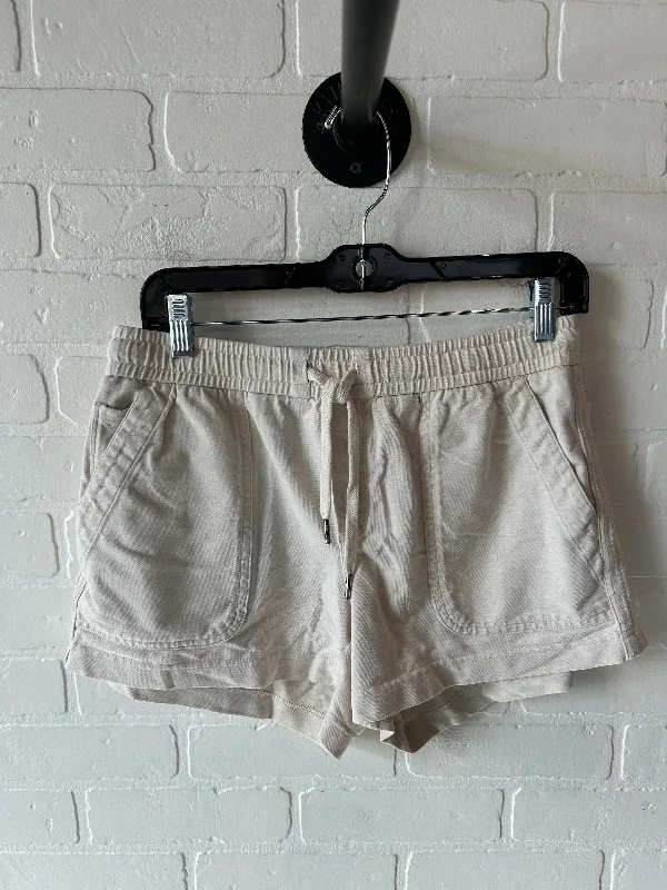 Athletic Shorts By Athleta In Cream, Size: 6