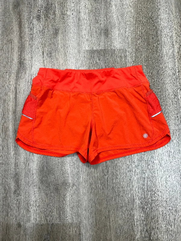 Athletic Shorts By Athleta In Orange, Size: M