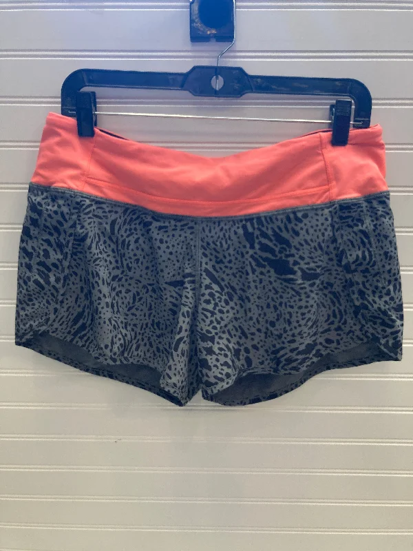 Athletic Shorts By Lululemon In Multi-colored, Size: 8