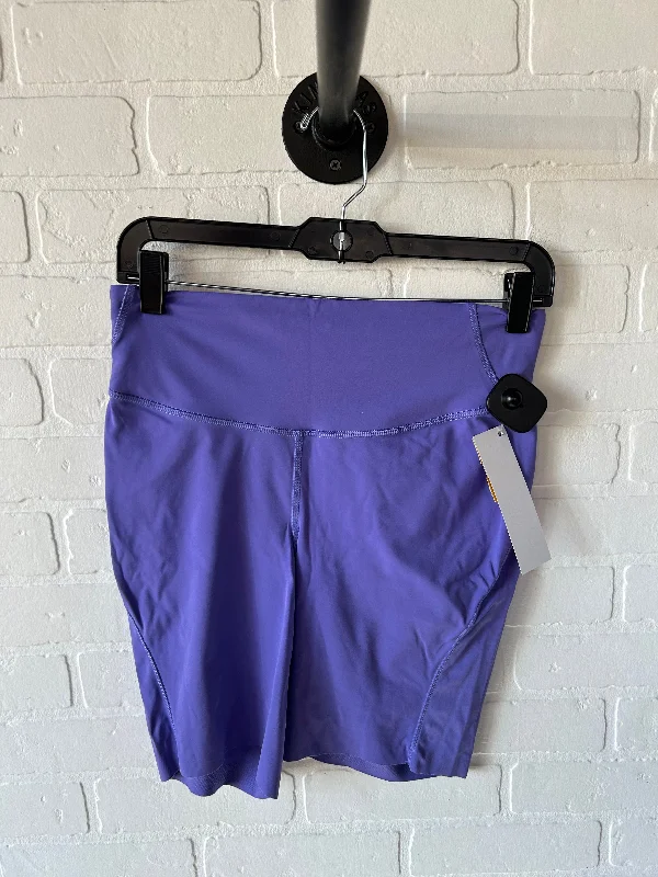 Athletic Shorts By Lululemon In Purple, Size: 8