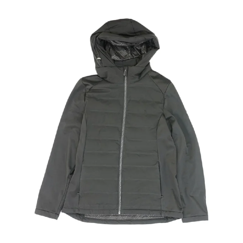 Black Solid Active Jacket