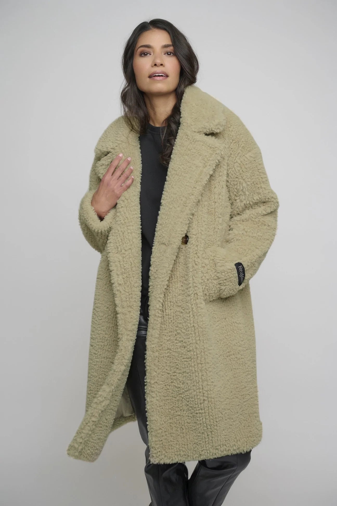 Jerana Oversized Jacket - Thyme