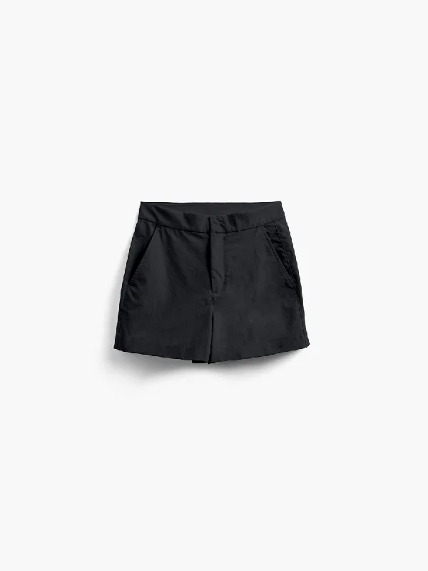 Women's Pace Poplin Short - Black (NN)