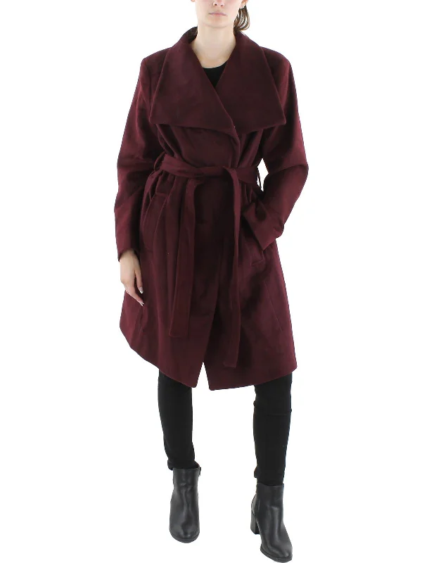 Womens Wool Midi Long Coat