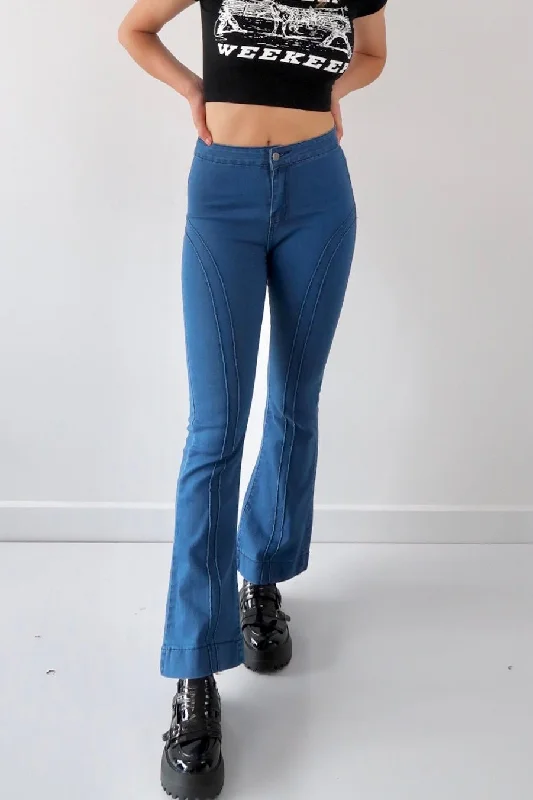 Roller girl flare jeans