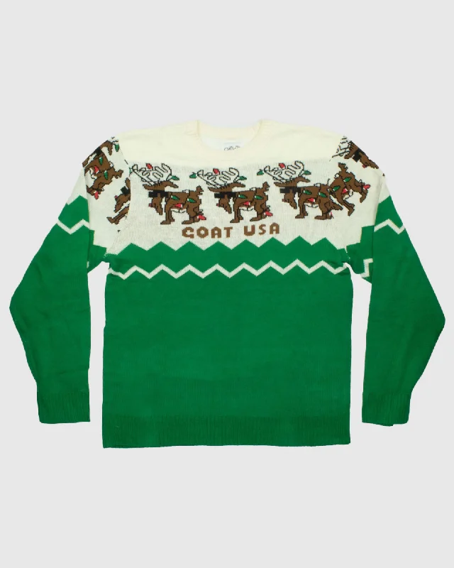 Reindeer Not So Ugly Christmas Sweater