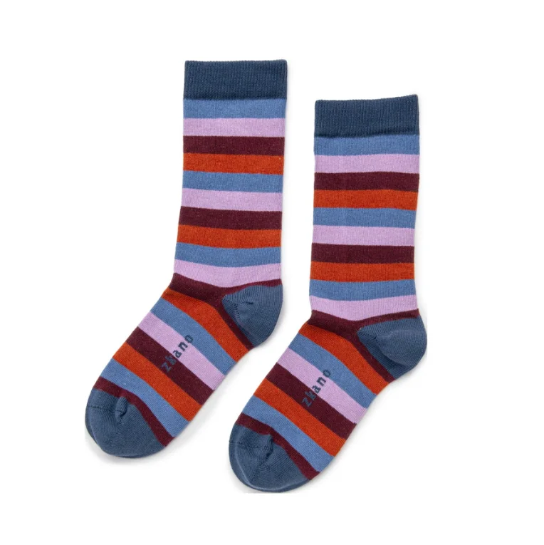 Charlotte Socks in Navy from Zkano