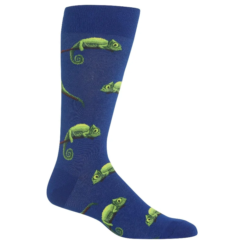 Hot Sox Mens Chameleon Crew Socks