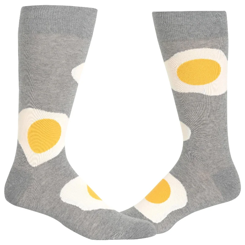 Hot Sox Mens Egg Crew Socks