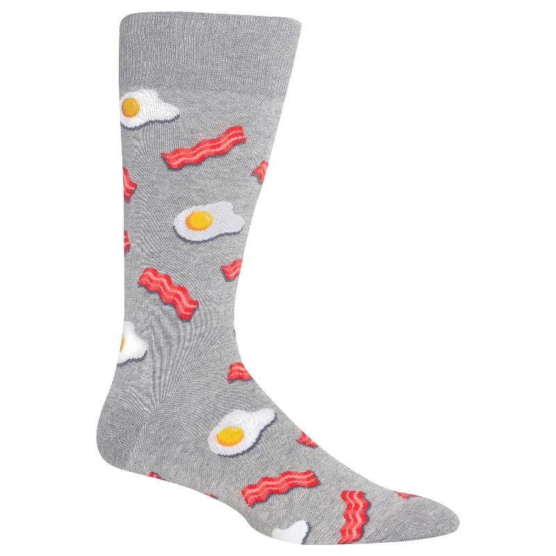 Hot Sox Mens Eggs and Bacon Socks