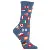 Hot Sox Womens Flags Crew Socks