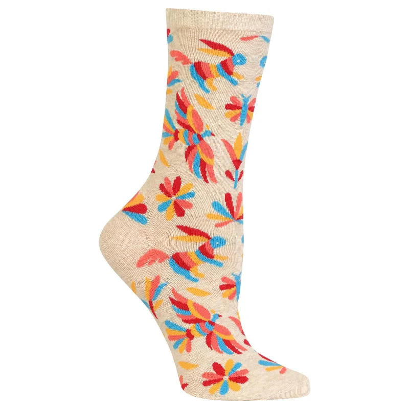 Hot Sox Womens Otomi Crew Socks